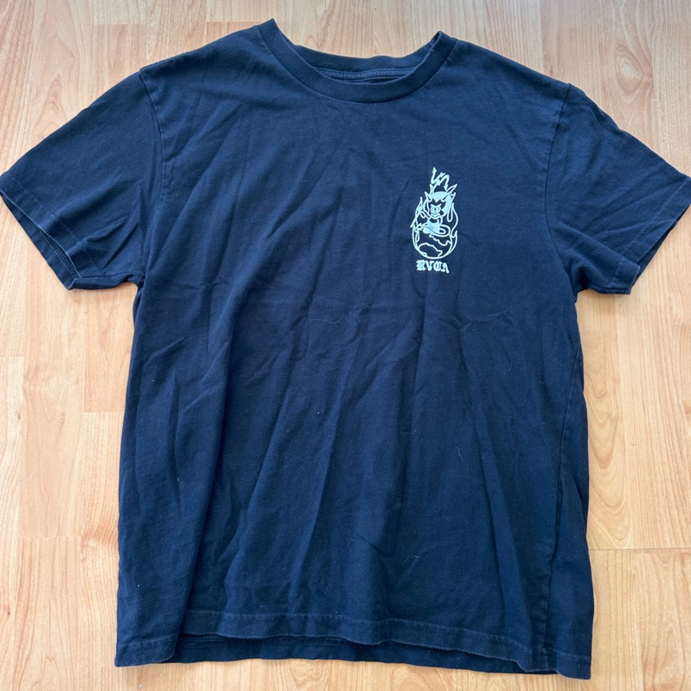 RVCA Charcoal Graphic Tee